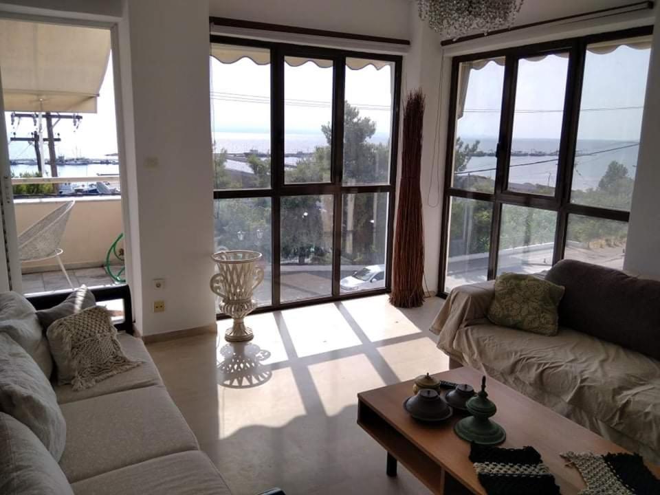 Super View Seafront Apartment Nea Michaniona Zewnętrze zdjęcie