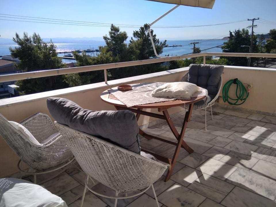 Super View Seafront Apartment Nea Michaniona Zewnętrze zdjęcie